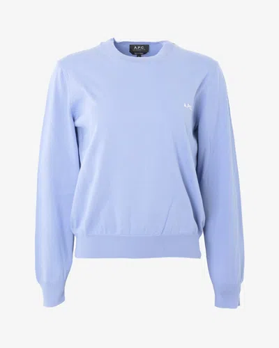 Apc A.p.c. Sweaters In Blue