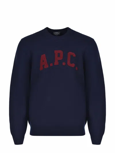 Apc A.p.c.  Sweaters In Blue