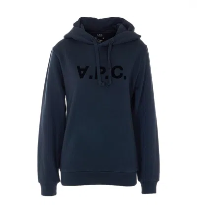 Apc A.p.c. Sweaters In Blue