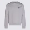 A.p.c. Light Grey Cotton Sweatshirt In Gray