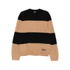 Apc A.p.c. Sweaters In Black