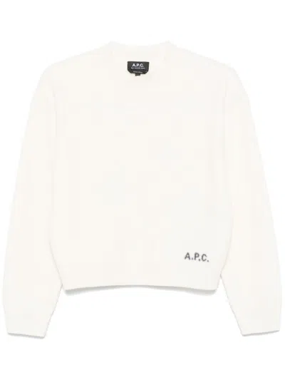 Apc A.p.c. Sweaters White