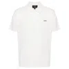 Apc A.p.c. White Polo Shirts Men In White
