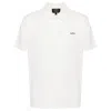 Apc A.p.c. White Polo Shirts Men In White