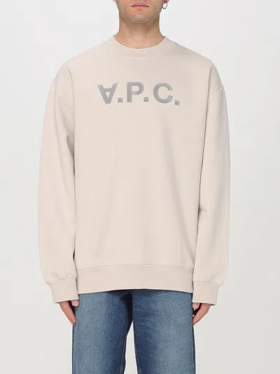 Apc Sweatshirt A.p.c. Men Color Beige In Beige