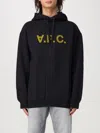 Apc Sweatshirt A. P.c. Men Color Black In Schwarz