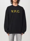 Apc A.p.c. Standard Grand Vpc Oversize Sweatshirt In Schwarz