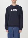 Apc Sweatshirt A. P.c. Men Color Blue In Blue