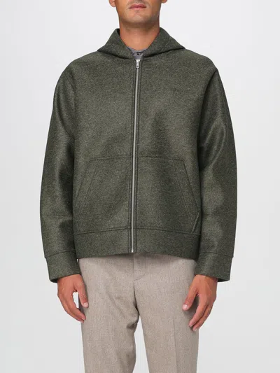 APC SWEATSHIRT A. P.C. MEN COLOR GREEN,H29061012
