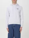 Apc A.p.c. Standard Rue Madame Cotton Hoodie In Grey
