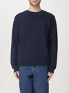 Apc Sweatshirt A.p.c. Men Color Navy In Navy
