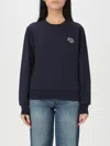 Apc Boxy Rue Madame Sweatshirt In Blue