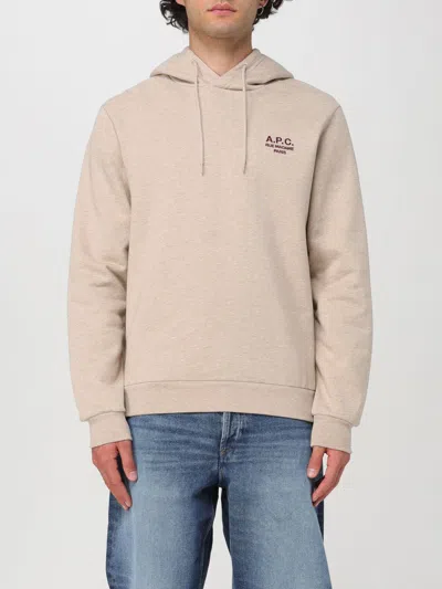 Apc Sweatshirt A. P.c. Men Color Beige In Beige