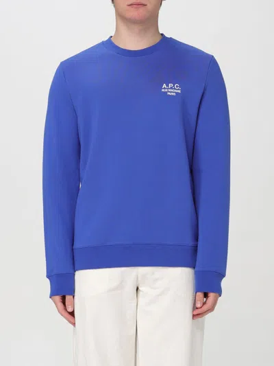 Apc Sweatshirt A.p.c. Men Color Blue 1