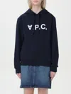 Apc A.p.c. Sweatshirts In Blue