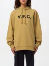 Apc Sweatshirt A.p.c. Woman Color Brown In Braun