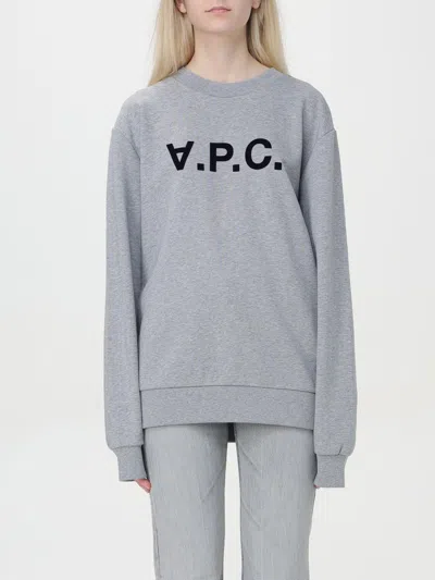 Apc Sweatshirt A.p.c. Woman Color Grey