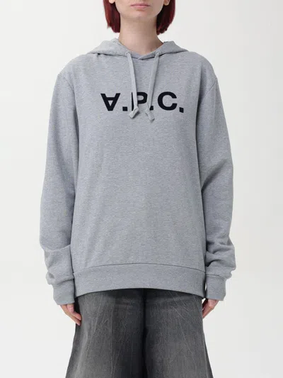 Apc Sweatshirt A.p.c. Woman Color Grey