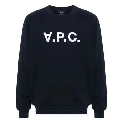 Apc Sweatshirt In Blue
