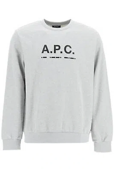 Pre-owned Apc Sweatshirt Hoodie A.p.c. Men Size Xl Cogacm27783 Pla Grey