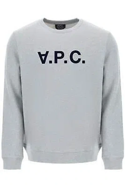 Pre-owned Apc A.p.c. Sweatshirt Logo V.p.c. Floccato Cofaxh27378 Mul Sz.xl Pla In Multicolor