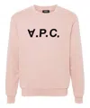 Apc Standard Big Vpc Sweater In Pink
