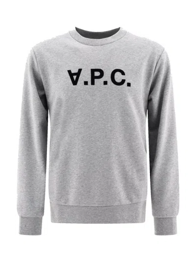 A.p.c. Sweatshirt Standard Grand Vpc Gots In Multi
