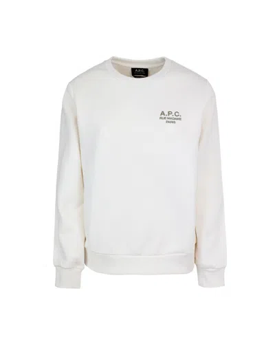 Apc A.p.c. Sweatshirt In White