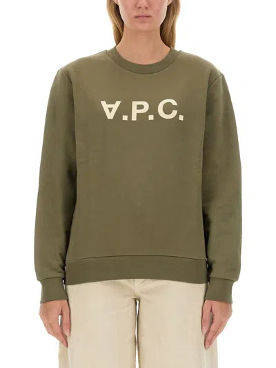 APC A.P.C. SWEATSHIRT WITH LOGO