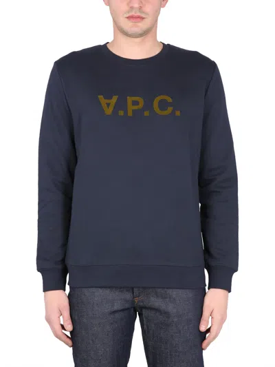 APC SWEATSHIRT WITH V.P.C LOGO