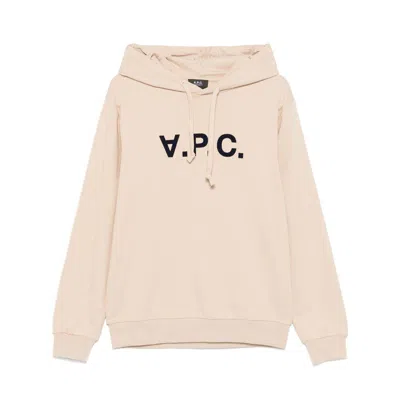 Apc A.p.c. Sweatshirts In Beige