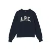 Apc Logo Crewneck Sweatshirt In Black