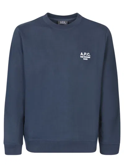 Apc A.p.c. Sweatshirts In Blue
