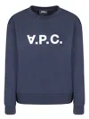 A.p.c. Sweatshirts In Blue