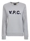 Apc Sweatshirt A.p.c. Woman Color Grey In Grey
