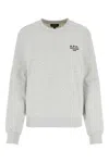 Apc Unisex Rue Madame Sweatshirt In Gray