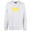 Apc Alastor Spray-paint Sweatshirt In Grey