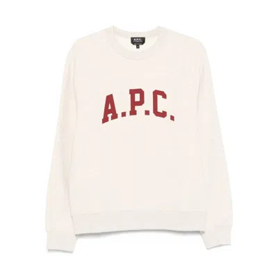 Apc A.p.c. Sweatshirts In Neutral