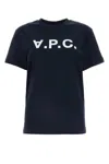 Apc A.p.c. T-shirt In Blue