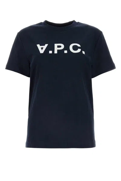 Apc A.p.c. T-shirt In Blue