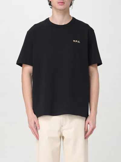 Apc T-shirt A.p.c. Men Color Black In Black