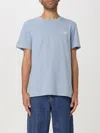 Apc T-shirt A.p.c. Men Color Blue In Blue