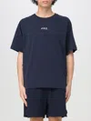 Apc Navy Asics Edition Wind T-shirt