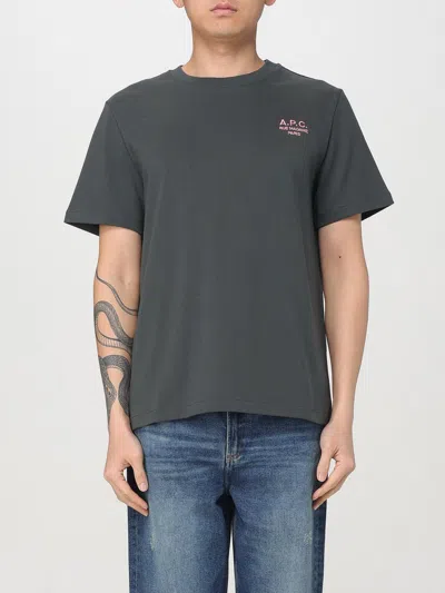 Apc T-shirt A.p.c. Men Color Charcoal