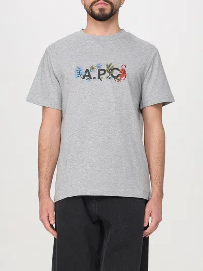 Apc T-shirt A.p.c. Men Color Grey