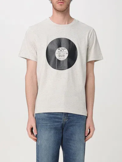 Apc T-shirt A.p.c. Men Color Grey In Beige