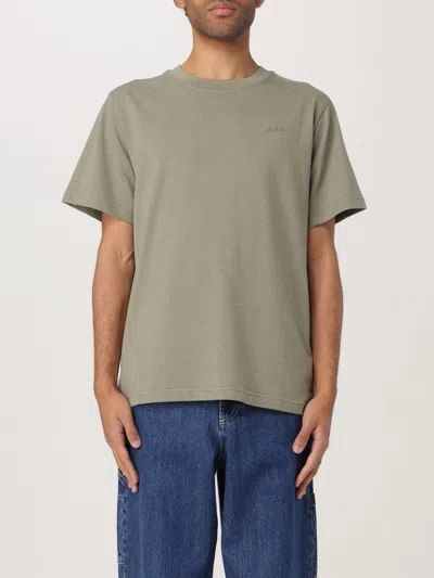 Apc T-shirt A.p.c. Men Color Kaki