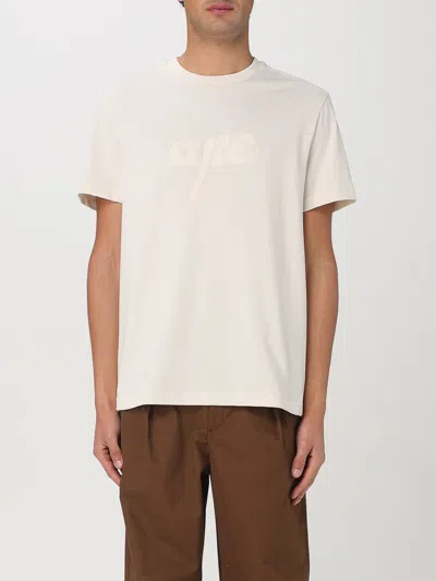 Apc Off-white Boxy Tab T-shirt In Mastic