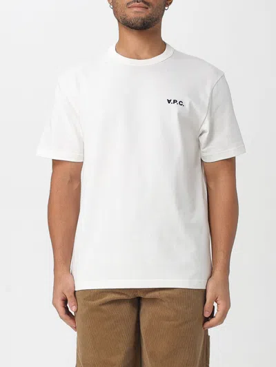 APC T-SHIRT A. P.C. MEN COLOR WHITE 1,H11157243