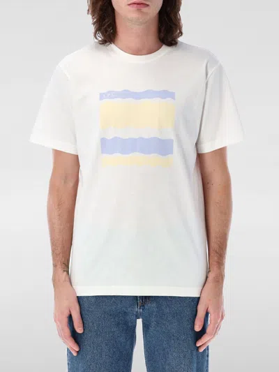 APC T-SHIRT A. P.C. MEN COLOR WHITE,G58769001